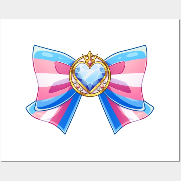 Trans Pride Power Wall Art by Padfootlet